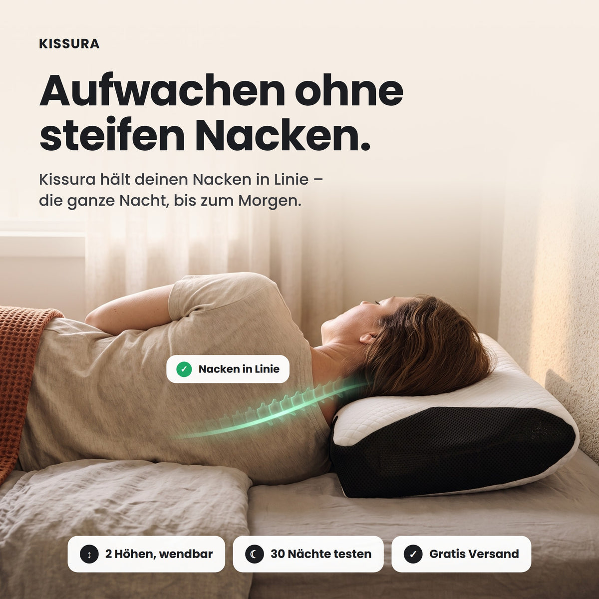 Kissura Nackenstützkissen